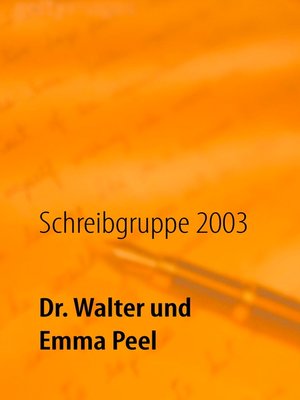 cover image of Dr. Walter und Emma Peel